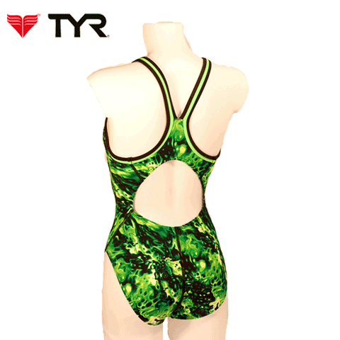 TYR Universe Schwimmanzug grün-140